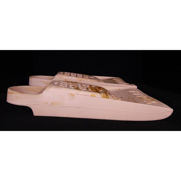 Yucca Surf Soft Flex Swim Fins Size Large 10-11 In Tiffanys Print Flippers - Picture 3 of 6